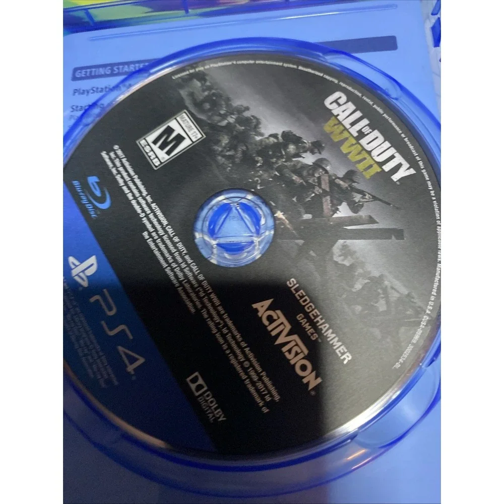 Call Of Duty WWII - Sony Playstation 4 PS4 video game M- Mature